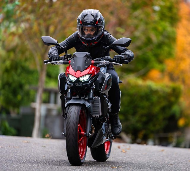 Image of 2024 Z500 SE in action