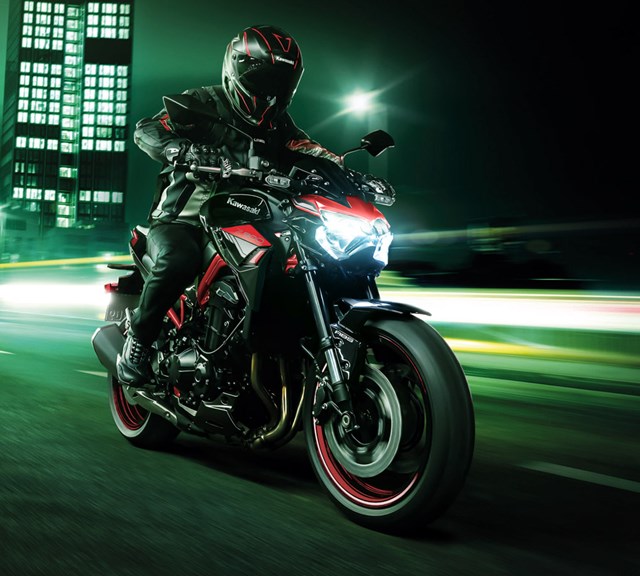 Image of 2024 Z900 in action