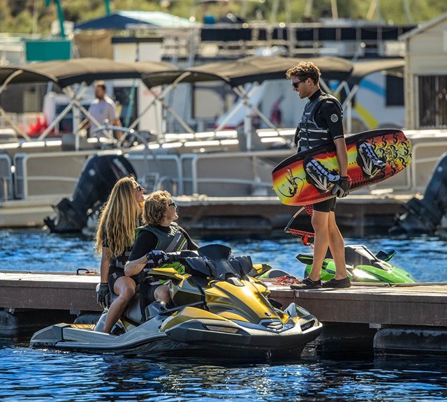 Image of 2023 JET SKI ULTRA 160LX in action