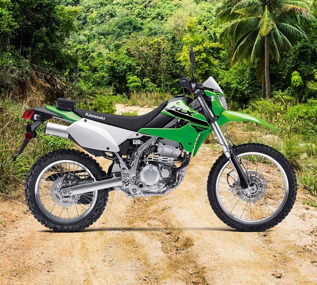 Image of 2024 KLX250 in action