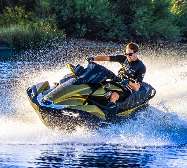 Image of 2024 JET SKI ULTRA 160LX in action